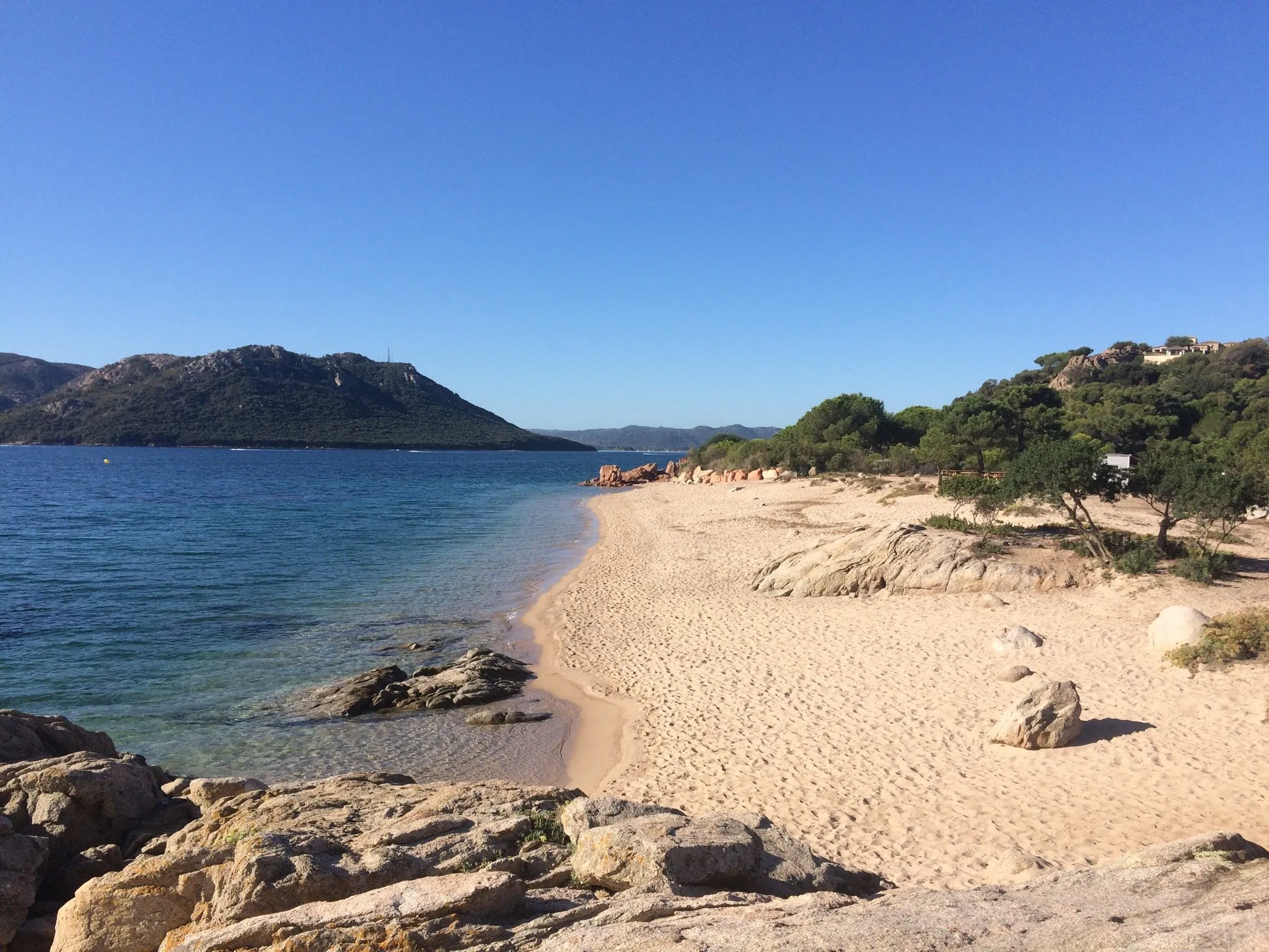 Plage de Cala Rossa - Vue 2
